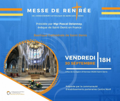La messe de rentrée de l'Enseignement catholique de Seine Saint-Denis